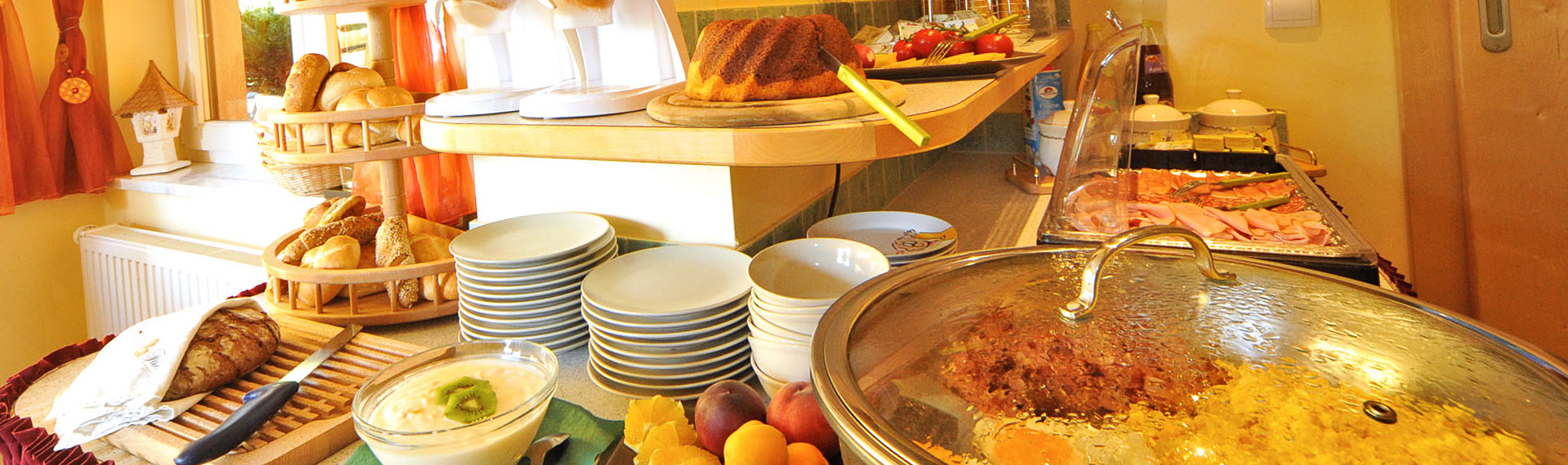 Der Genuss Moment  Linder´ s reichhaltiges Frühstückbuffet